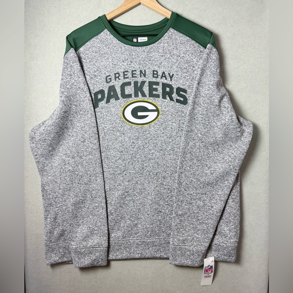 NFL Team Apparel Men's Unisex Green Bay Packers Sweatshirt